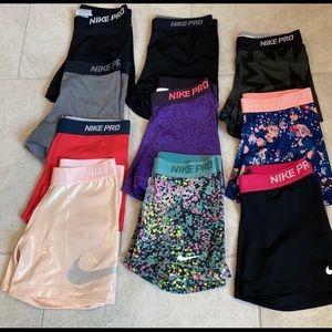 Nike pro shorts 10 pairs, SOLD SOLD SOLD